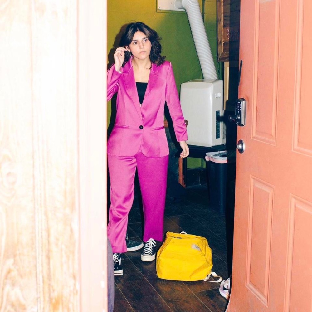 Scotch & Soda Hot Pink Suit